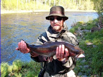 Jori and the 1,5 kg rainbow Photo TomiL