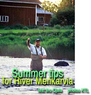 Summer tips for river Merikarvia SFM-toimitus